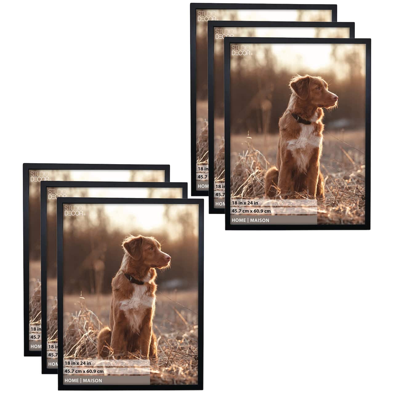 6 Pack: Home Black Tyler Frame by Studio Décor®